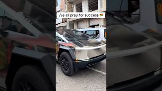 This is Ghana 🇬🇭 😎😎😎😎 Cyber Truck is common youtubeshorts tesla ghananews [upl. by Areis]