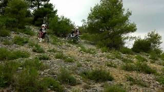 VIDEO MOTO TRIAL AVEC TEAMZONEFR N1 [upl. by Auqinet]