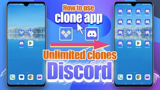 How to use multiple discord accounts on one phone｜discord clone｜dual discord [upl. by Pansie]