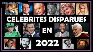 Célébrités disparues en 2022  Celebrities who died Stars décédées morts décès Celebrity Deaths [upl. by Mozes]