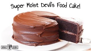 Amazing Devils Food Cake Recipe  Decadent and Delicious [upl. by Ytsenoh]