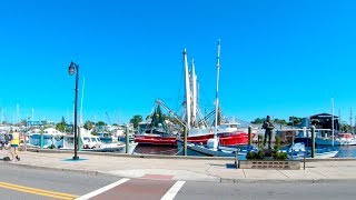 Dodecanese Boulevard Tarpon Springs Florida  Walking Tour [upl. by Monteith]