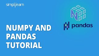 NumPy and Pandas Tutorial  Data Analysis With Python  Python Tutorial for Beginners  Simplilearn [upl. by Uhsoj]