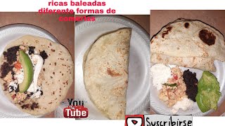 🇭🇳como hacer baleadas hondureñas [upl. by Rizzo]