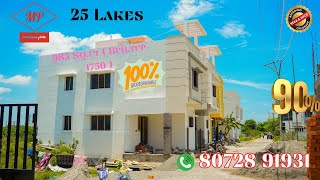 3BHK House for sale in Chennai  Kandigai💥 Low Budget House🥳 chennai house villa [upl. by Deer882]