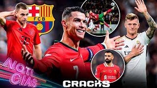 ¡GOLAZO de CR7  Bayern teme al Barça  ¿Vuelve KROOS  Soprende SALAH  FALSO lo de Davies [upl. by Subir]