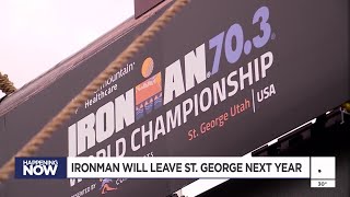 Ironman will leave St George after 2025 triathlon [upl. by Nnor]