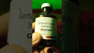 Gentalab Injection Use Side Effects Dose gentalab 30ml use side viralvid medical injection [upl. by Aeuhsoj]