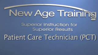 New Age Training  Patient Care Technician [upl. by Dlorrej]