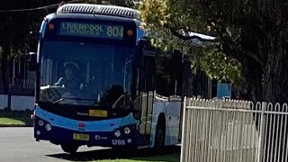 Transit Systems 1288 Volvo B7R Custom Coaches CB80 804 To Liverpool [upl. by Gilberte]