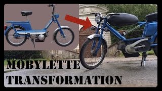 Transformation mobylette en moto [upl. by Cha209]