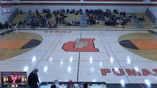 Poynette High School vs Deerfield JV Mens JV Basketball [upl. by Hallam822]