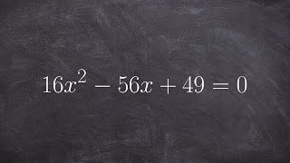 How to find the discriminant and label the solutions of a quadratic [upl. by Niklaus771]