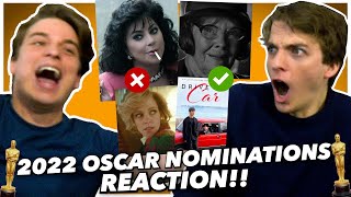 2022 Oscar Nomination REACTIONS [upl. by Sclater]