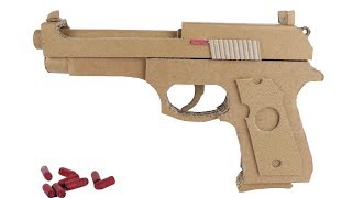 How To Make Bereta fs92 Cardboard [upl. by Attecnoc]