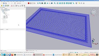 FreeCAD 021  Créer une grille ou une tôle perforée [upl. by Alak851]