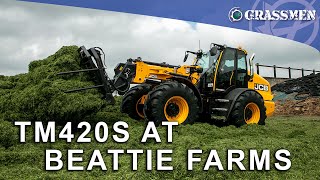 JCB TM420S at Beattie Farms [upl. by Nnyw]