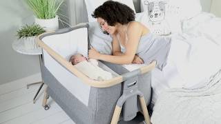 CoZee Air Bedside Crib [upl. by Agathe]