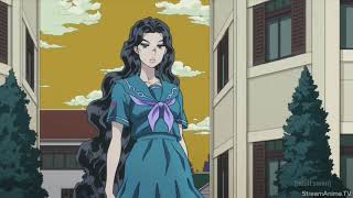 Jojos Bizarre Adventure Diamond Is Unbreakable Yukako Sets Girls Hair On Fire English Dub [upl. by Enelcaj]