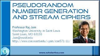 Pseudorandom Number Generation and Stream Ciphers [upl. by Kristien]