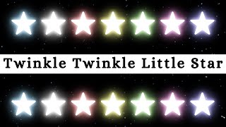 Twinkle Twinkle Little Star Song For Babies amp Toddlers  Nursery Rhymes [upl. by Benedict]