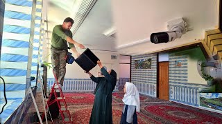 Installing closed circuit cameras for the shopkeepers house and receiving the grandmother from them [upl. by Pisarik]