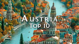 Top 10 Best Places to Visit in Austria  Travel Video [upl. by Hasheem999]