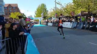 Copenhagen Marathon 2022 New Race Record Highlights [upl. by Aroon]