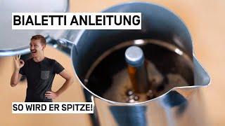 Bialetti Espressokocher  So gelingt die Kaffee Zubereitung der Mokka Kanne [upl. by Ettenahc]