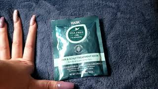 Hask Tea Tree Oil Scalp and Hair Treatment review [upl. by Ardiek]