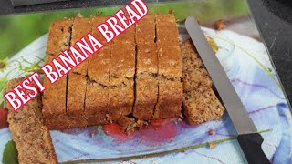 Banana Bread Recipe The Best Yummy Easy Simple Tasty And Awesome [upl. by Fitzger593]