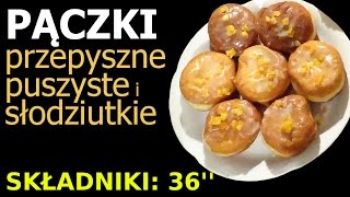 Pączki domowe  przepyszne i bardzo puszyste [upl. by Maeve]