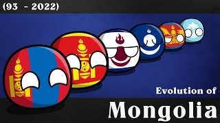 Evolution of Mongolia 92  2022 [upl. by Douty]