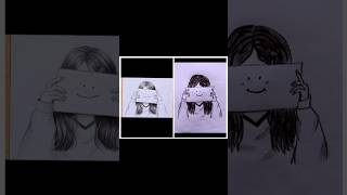 farjana drawing academy vs mine part5 shorts viralshorts drawing [upl. by Erehc]