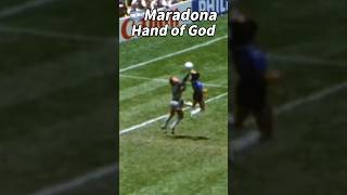 Maradona Hand of God Tutorial！football footballshorts footballskills soccer [upl. by Elyc611]