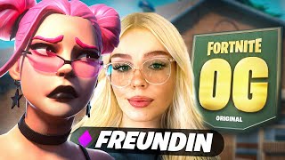 Das LETZTE MAL OG FORTNITE mit meiner FREUNDIN 😥 [upl. by Elamor449]