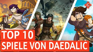 Die besten Spiele von Daedalic Entertainment  TOP 10 [upl. by Oran457]