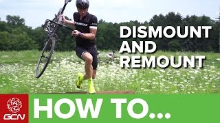 How To Dismount And Remount With Sven Nys  Cyclocross Skills [upl. by Corie331]