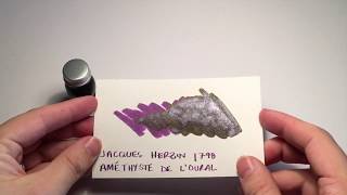 First Look  Jacques Herbin 1798 Amethyste de lOural [upl. by Bergwall]