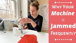 Why Your Machine Is Jammed Frequently sewingmachineproblems [upl. by Debbra876]