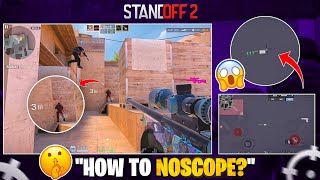 Learn How To No Scope Awm 😱  Sniper Tips and Settings Standoff 2 😍 [upl. by Denten]