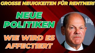 Wichtige Regierungsankündigung für Rentner Neue Richtlinien und Ihre Rente [upl. by Lait448]