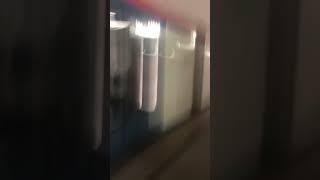 81765 train arriving at Pushkinskaya station line 7 of moscowmetro russia train [upl. by Sesom]