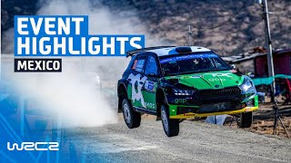 WRC2 Event Highlights  WRC Guanajuato Rally México 2023 [upl. by Sharron61]