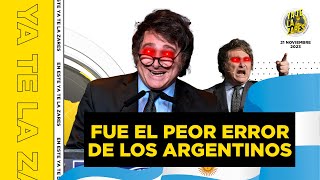 ¿Por qué muchos temen a Javier Milei Presidente electo de Argentina  Ya te la Zares [upl. by Ahtoelc]