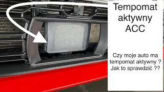 Czy moje auto ma tempomat aktywny ACC  Jak to sprawdzić [upl. by Reichel]