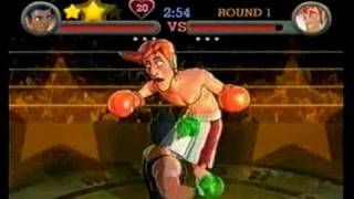 Punch Out Wii  Glass Joe 02576 TWR [upl. by Einahteb131]