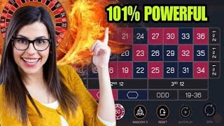 101 Powerful Roulette Technique  Roulette Every Time Winning Strategy [upl. by Hagan596]