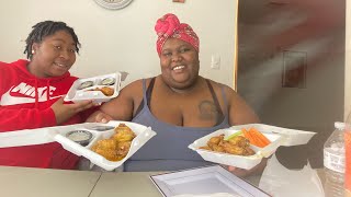 Voodoo Wings Mukbang [upl. by Lehrer93]