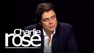 Bencio del Toro  Charlie Rose [upl. by Wolbrom]